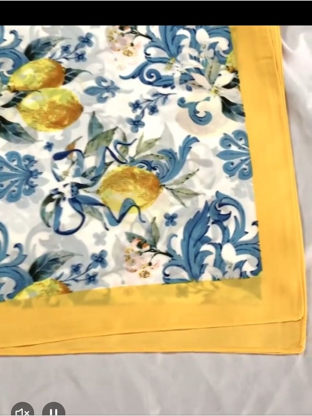 Lemon PRINT Fashion SCARF Soft BRAND new BOUTIQUE item - Picture 4 of 6